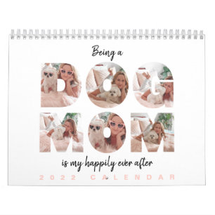 Hundemutter Moderner Fotocollage-Kalender mit ind Kalender