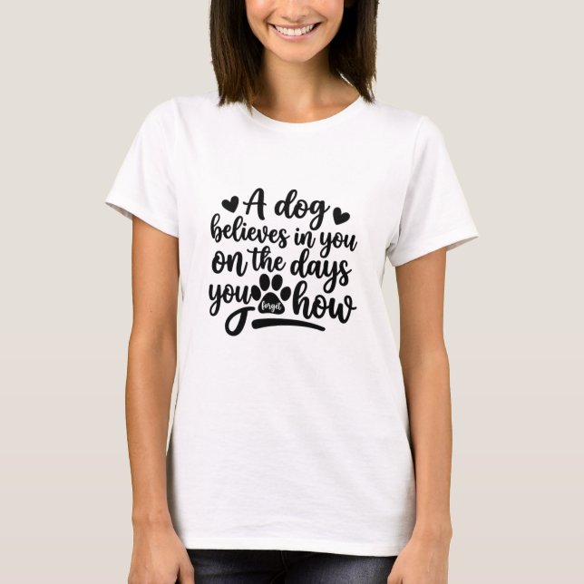 Hundemutter T-Shirt (Vorderseite)