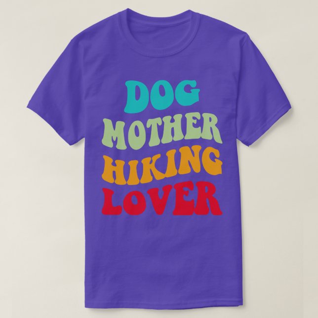 Hundemutter Wanderung Lover III T-Shirt (Design vorne)
