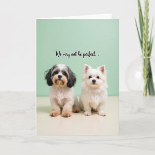 Hundemuttertag Porträtkarte Karte