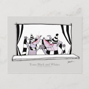 Hundenteam Postkarte