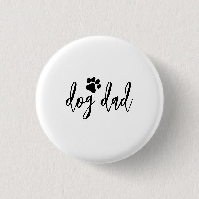 Hundepapa Button (Vorderseite)