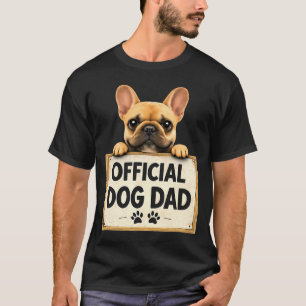 Hundepapa Dieser Vater Französische Bulldogge Rass T-Shirt
