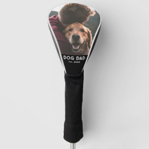 Hundepapa Etabliert Foto-Geschenk Golf Headcover