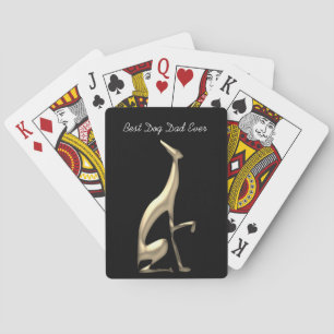 Hundepapa Gold Spielkarten