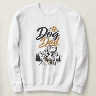 Hundepapa Golden Retriever Berg Sweatshirt