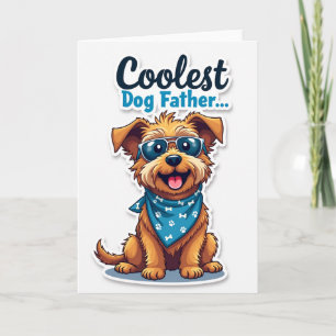 Hundepapa Liebeskarte Karte