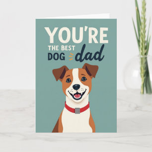 Hundepapa Liebeskarte Karte