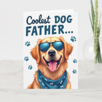 Hundepapa Türkise Bandana Karte