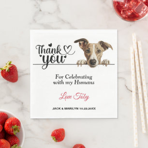 Hundepapier Serviette