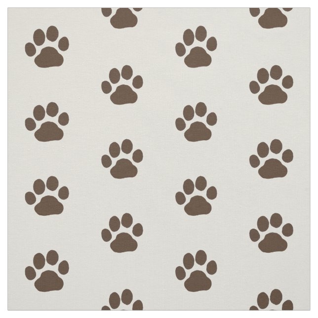 Hundepaw-Prints Stoff (Muster)
