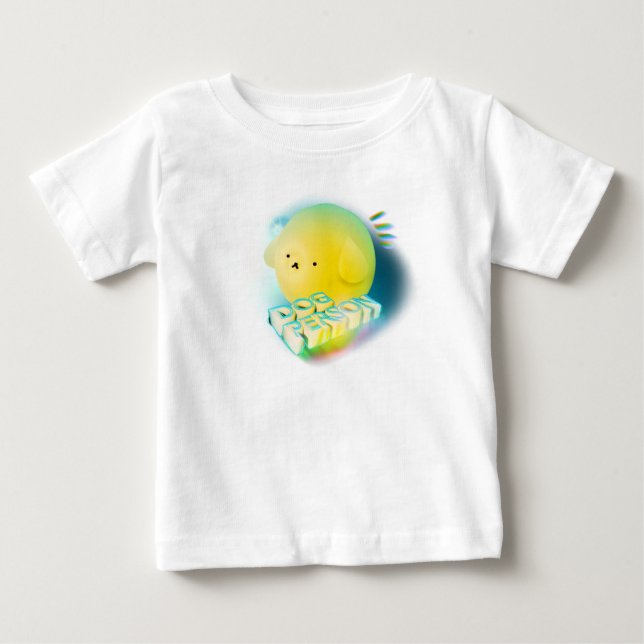 Hundeperson Baby T-shirt (Vorderseite)