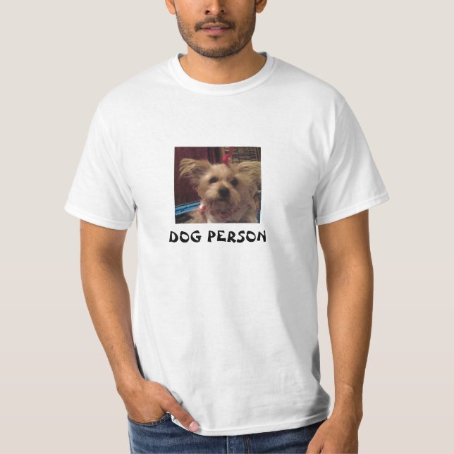 Hundeperson T-Shirt (Vorderseite)
