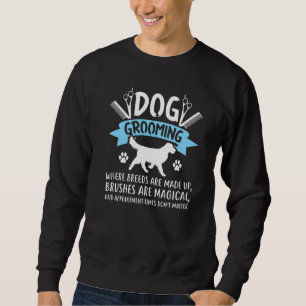 Hundepflanzung, bei der die Rassen aus Hundebrüger Sweatshirt