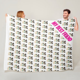 Hundepflege Personalierte Luxus-Trend-Kollektion Fleecedecke