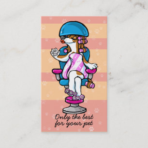 Hundepflegender Geschäfts-SalonGroomer Visitenkarte