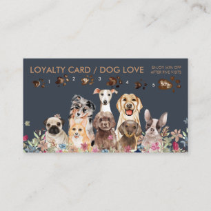 Hundepfleger Petsitter Sale Geschenk Treue Gedruck Visitenkarte