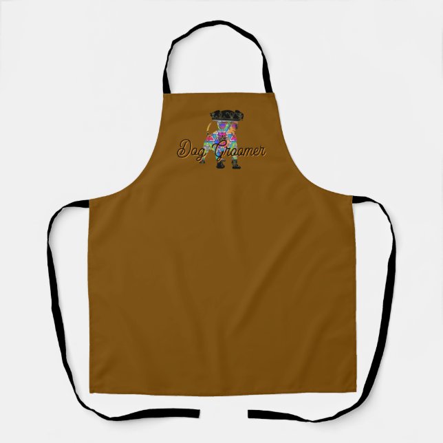 Hundepfleger Züchter Brown Schürze (Vorderseite)