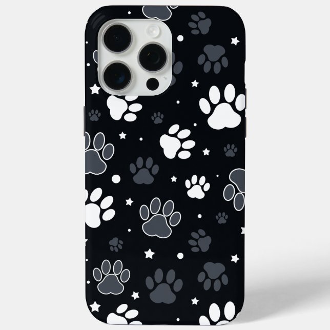 Hundepfotenabdruck-Handyhülle – Lustiges Geschenk  Case-Mate iPhone Hülle (Rückseite)