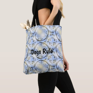 Hundepfotenabdrücke Blau
