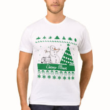 Hundepinkelnde Schneemann-klebrige Strickjacke