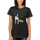 Hundepipi-T - Shirt (Schwarzes)