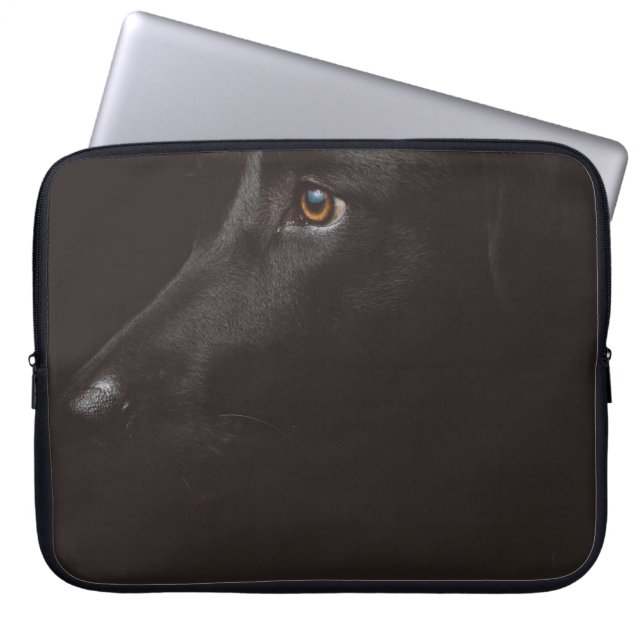 HUNDEPORTRAIT LAPTOPSCHUTZHÜLLE (Vorderseite)