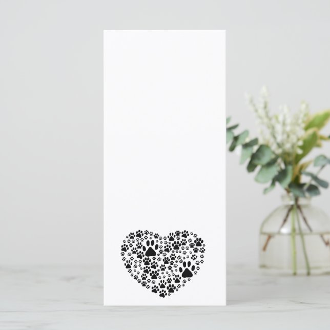 Hundepuhen, Welpenpfoten, Tierpaws, Herz, Haustier (Stehend Vorderseite)