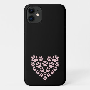 Hundepuhen, Welpenpfoten, Tierpaws, Herz, Haustier Case-Mate iPhone Hülle