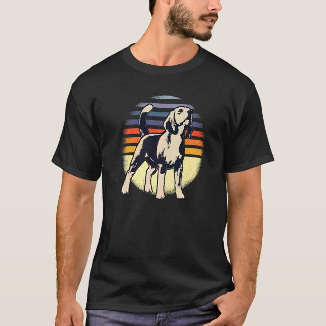Hunderasse Beagle T-Shirt (Vorderseite)