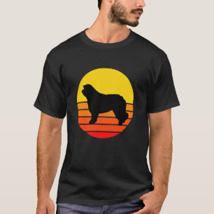 Hunderasse Katalanischer Schäferhund Hund Retro Vi T-Shirt