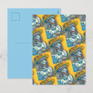 HUNDERBISKUTEN UND OSTEREISBASKET, NIEDLICHES PODL FEIERTAGSPOSTKARTE