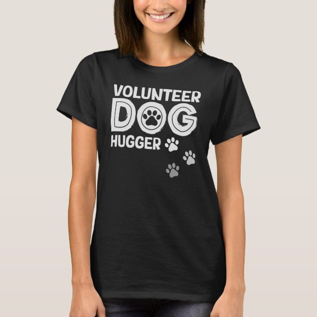 Hunderettung | Freiwilliger Tierheim T-Shirt (Vorderseite)