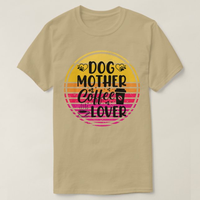 HUNDERMUTTER KAFFELOVER 1 T-Shirt (Design vorne)