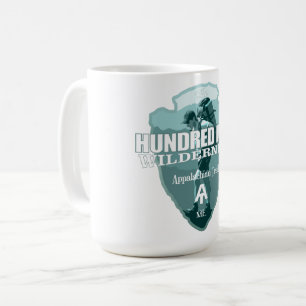 Hundert-Mile-Wildnis (Arrowhead T) Kaffeetasse
