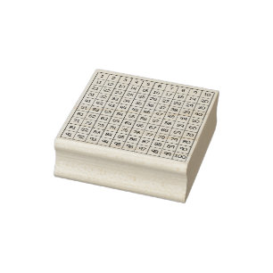 Hunderte Chart-Briefmarke Gummistempel