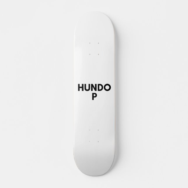 Hundertstel Skateboard (Vorne)