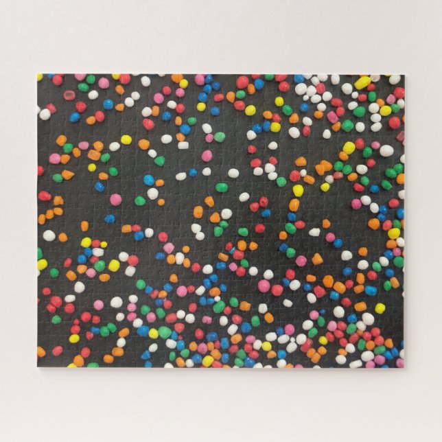 Hunderttausende schwarze Streuung Puzzle (Horizontal)