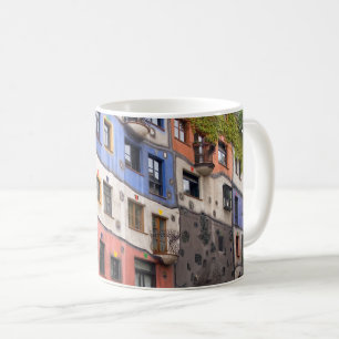 Hundertwasser in Wien-Foto Kaffeetasse