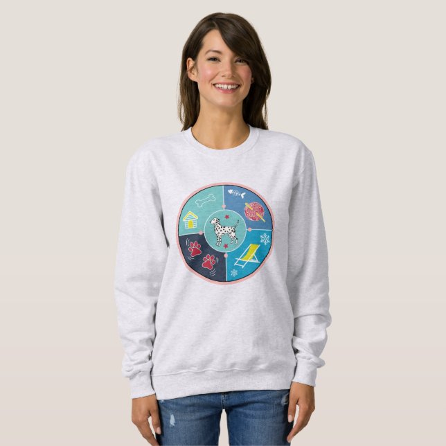 Hundesachen Sweatshirt (Vorne ganz)