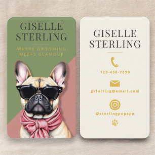 Hundesalon Friseur Visitenkarte