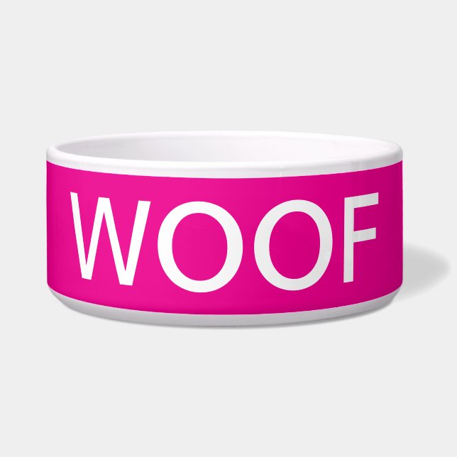 Hundeschale Napf (Vorderseite)