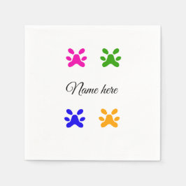 Hundeschlitten farbiges Haustier fügen Sie den Tex Serviette