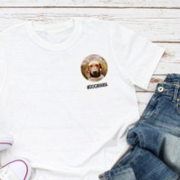 Hundeschlitten Kleiner benutzerdefinierter Foto-Kr T-Shirt