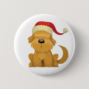 Hundeschlitten Vintag Button