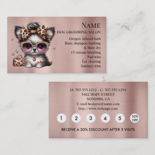 Hundeschmied Loyalty Discount Business Card Visitenkarte