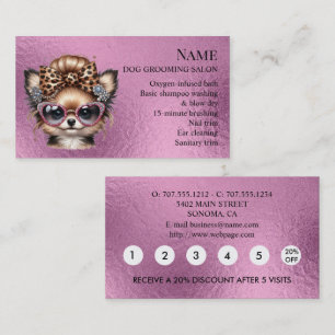 Hundeschmied Loyalty Discount Business Card Visitenkarte