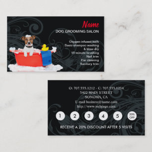 Hundeschmied Loyalty Discount Business Card Visitenkarte