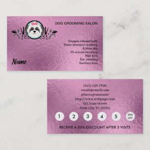Hundeschmied Loyalty Discount Business Card Visitenkarte