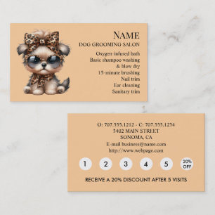 Hundeschmied Loyalty Discount Business Card Visitenkarte